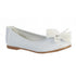 Lito Girls White Rhinestone Flower Special Occasion Dress Shoes 5-10 Toddler - SophiasStyle.com
